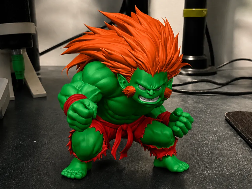 Blanka - Street Fighter Figura 3D