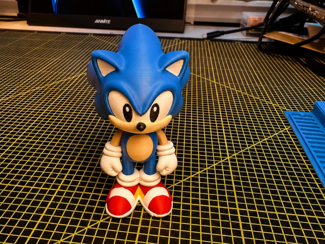 Chibi Sonic Gordinho - Figura Decorativa