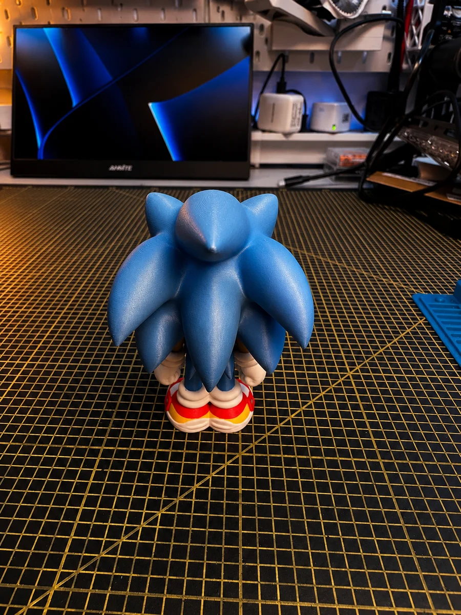 Chibi Sonic Gordinho - Figura Decorativa