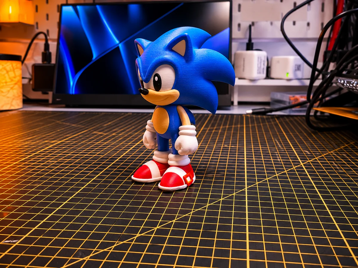 Chibi Sonic Gordinho - Figura Decorativa