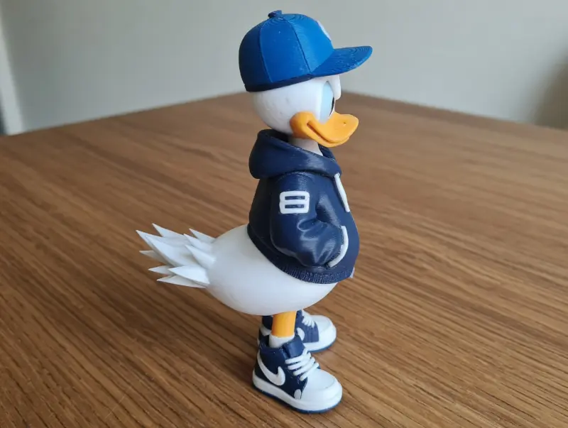 Pato Donald Urbano - Figura Disney 3D