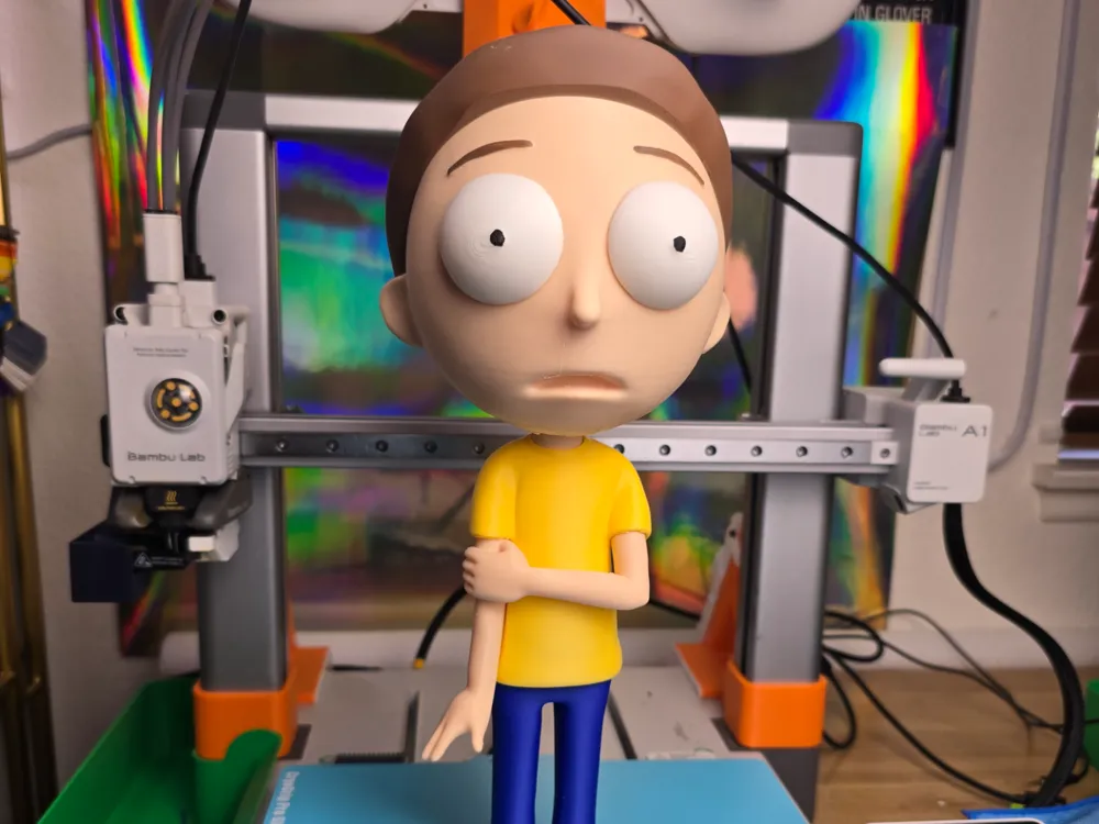 Rick and Morty - Figura 3D