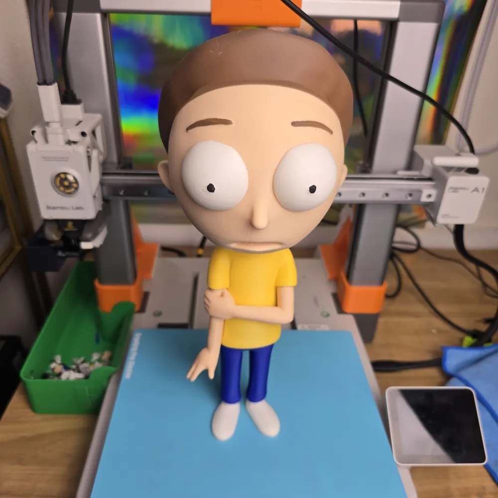 Rick and Morty - Figura 3D