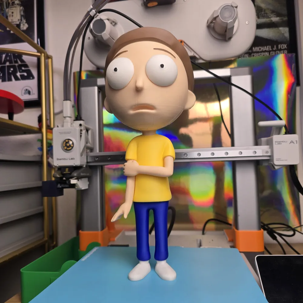Rick and Morty - Figura 3D