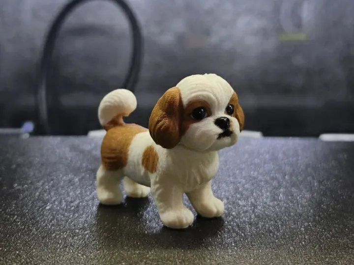 Shih Tzu em Pé - Figura Decorativa