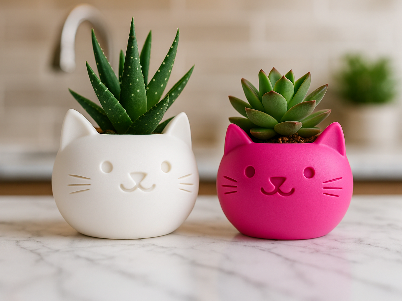 Vaso Gato Decorativo