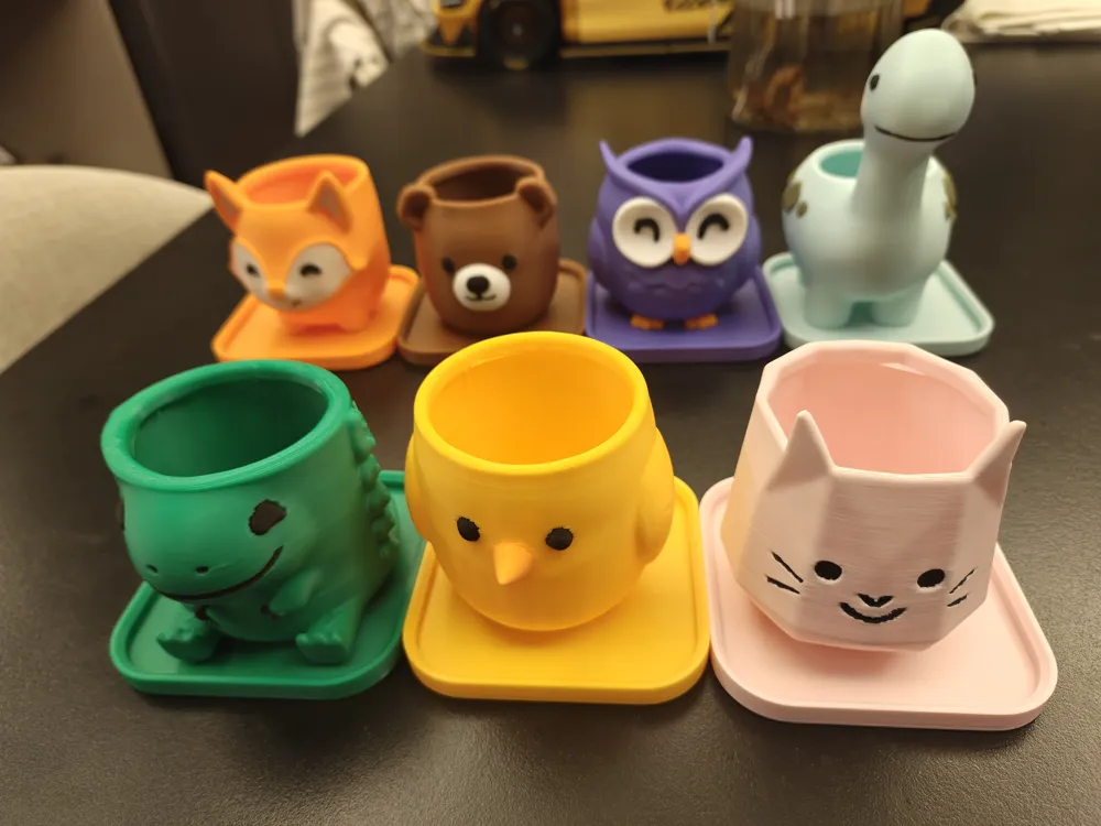 Conjunto de Vasos para Suculentas