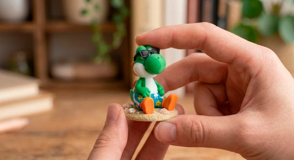 Coleção Mini Yoshi - Piscando, Praia & Dormindo